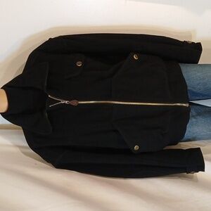 Stunning HUGO BOSS Black Cashmere & Wool Blend Jacket/Coat